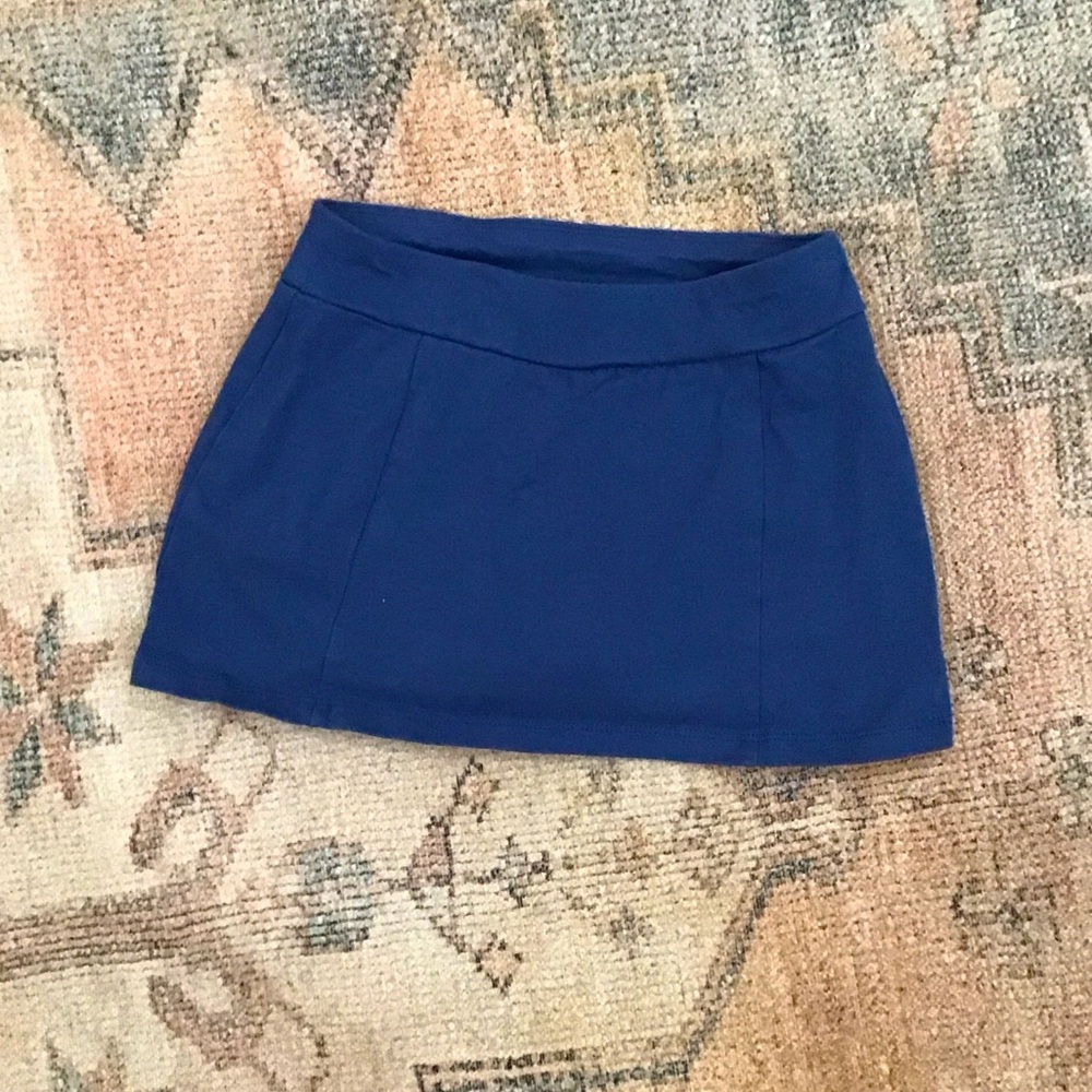 Blue Kids Skort